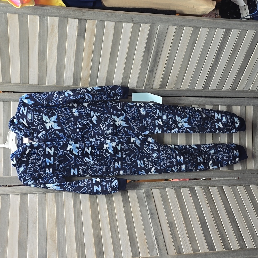 Boy' Doodle Blanket Leeper Union Suit | Cat & Jack | Small (6/7)